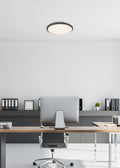 LIMBUS | Ceiling lamp | Black mat | Plastic