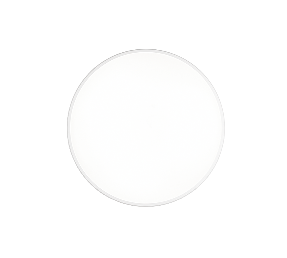 LIMBUS | Ceiling lamp | White mat | Plastic