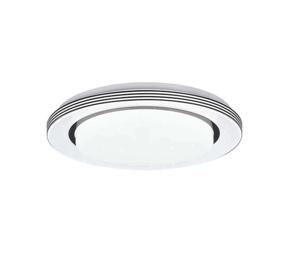 ATRIA | Ceiling lamp | Black mat | Plastic