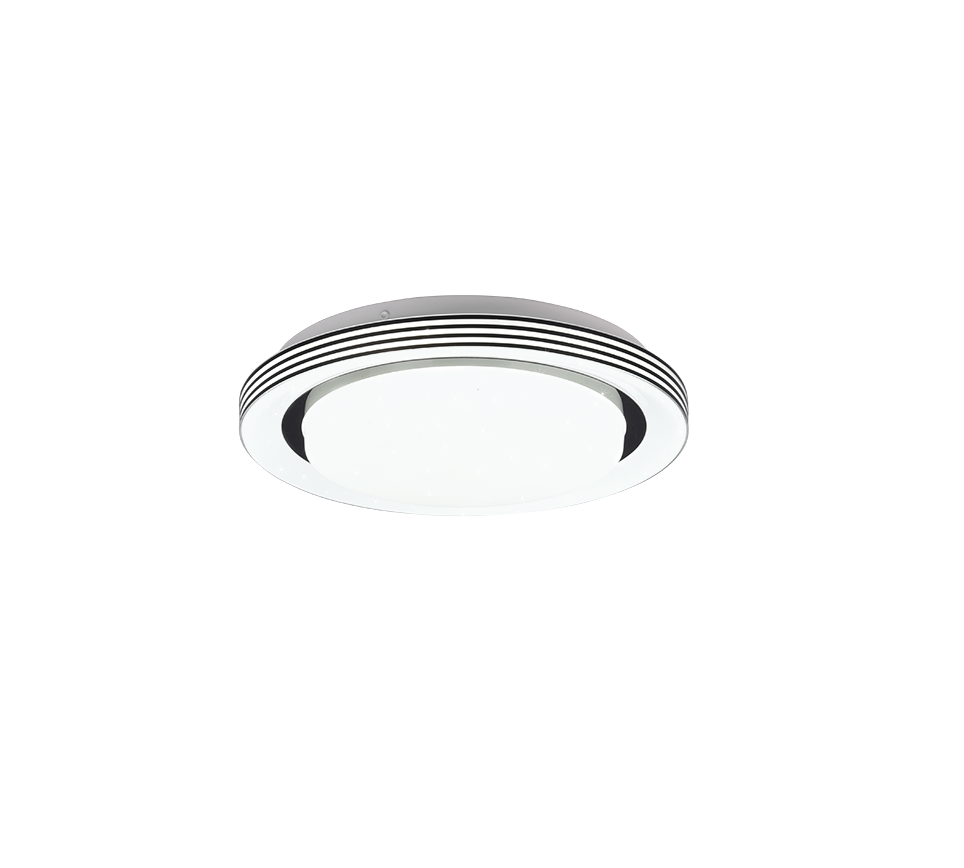 ATRIA | Ceiling lamp | Black mat | Plastic