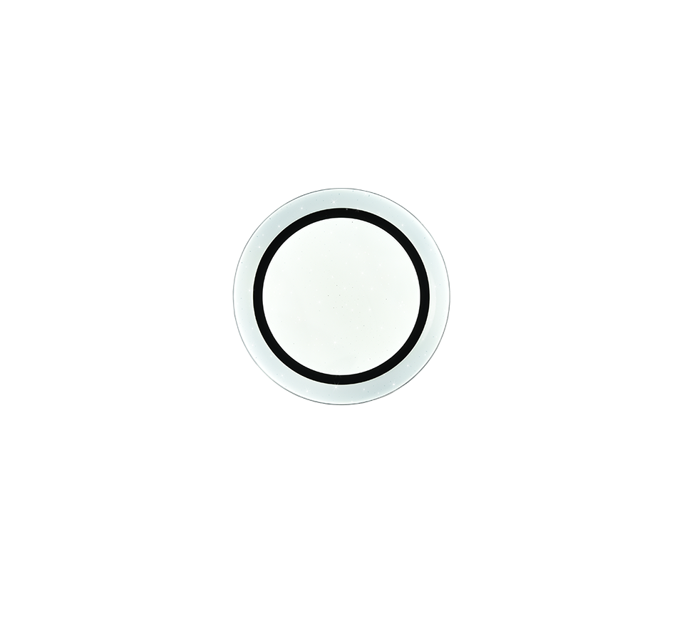 ATRIA | Ceiling lamp | Black mat | Plastic