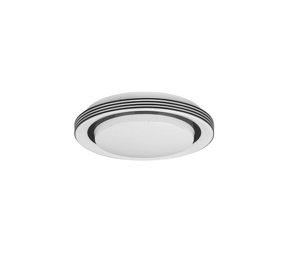 ATRIA | Ceiling lamp | Black mat | Plastic