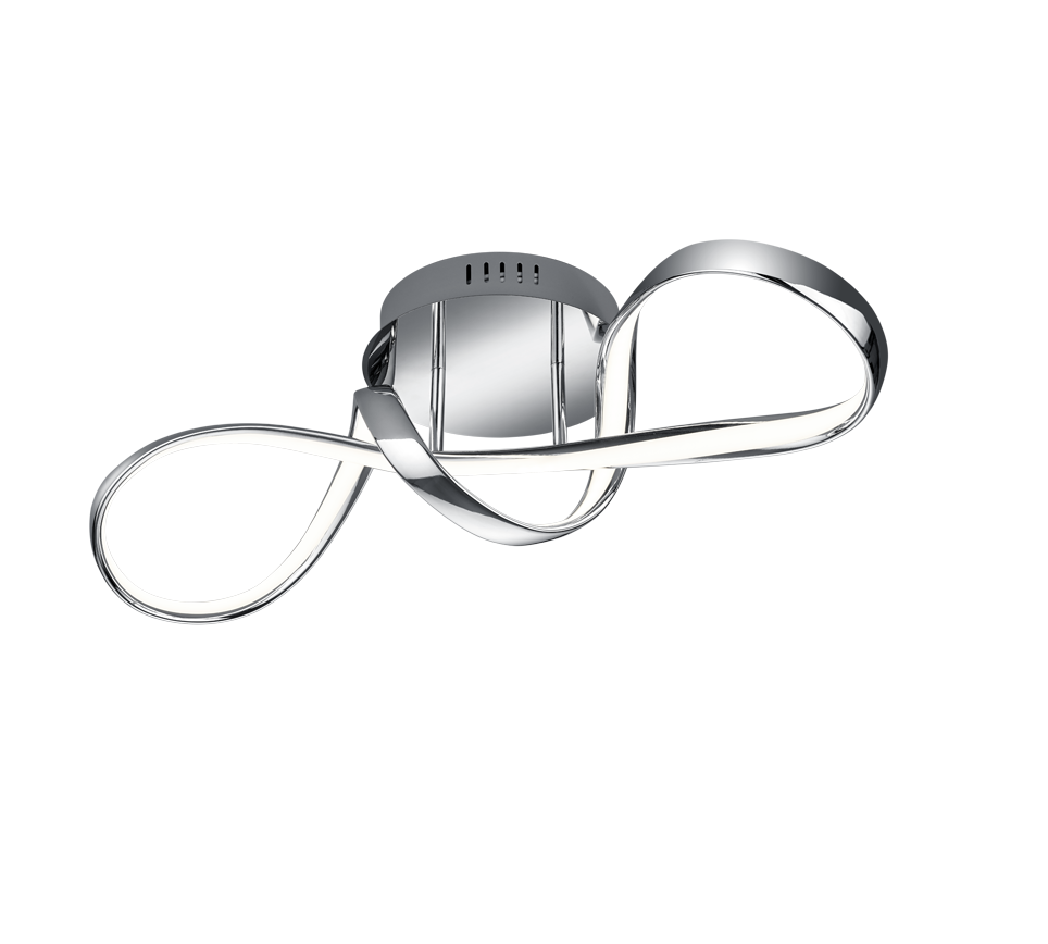 PERUGIA | Ceiling lamp | Chrome | Metal
