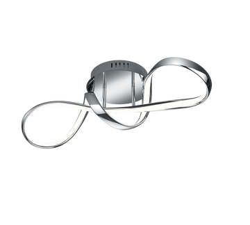 PERUGIA | Ceiling lamp | Chrome | Metal