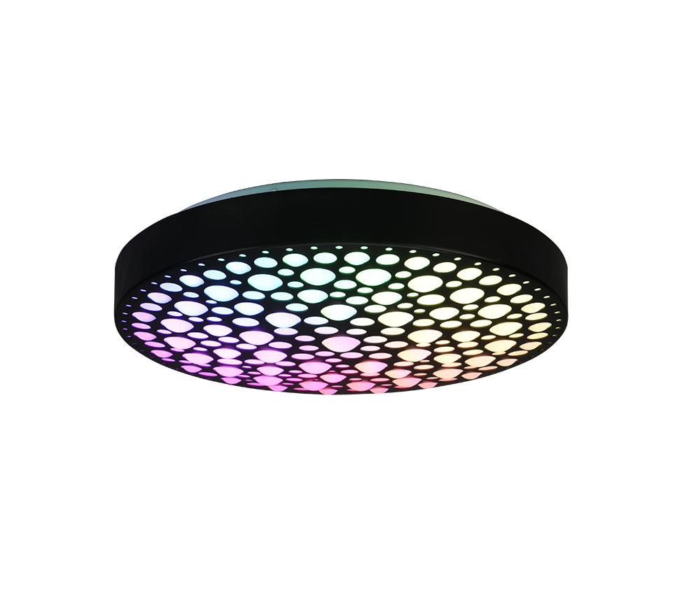 CHIZU | Ceiling lamp | Black mat | Plastic