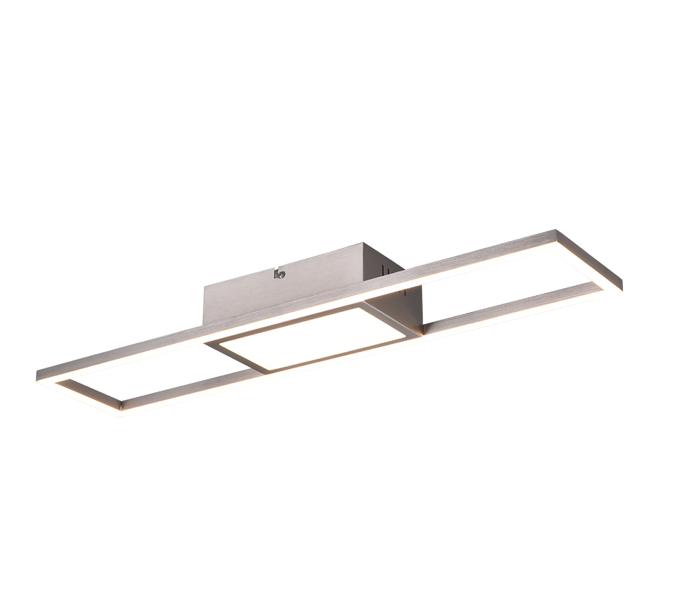 RIGIDO | Ceiling lamp | Nickel mat | Metal