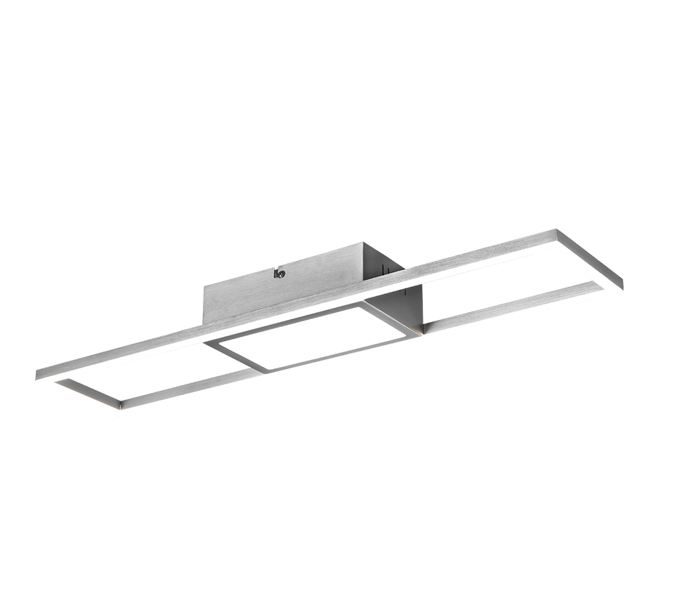 RIGIDO | Ceiling lamp | Nickel mat | Metal