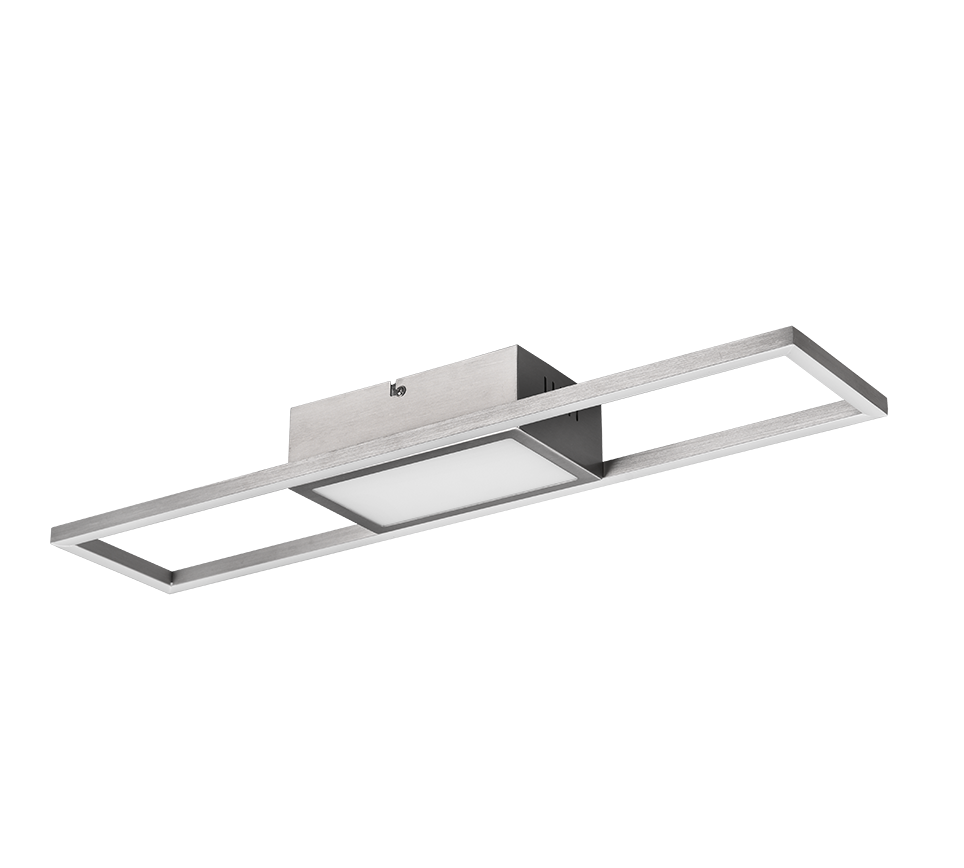 RIGIDO | Ceiling lamp | Nickel mat | Metal