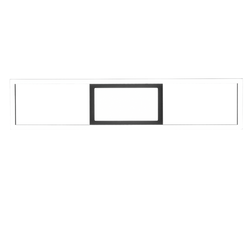 RIGIDO | Ceiling lamp | Black mat | Metal