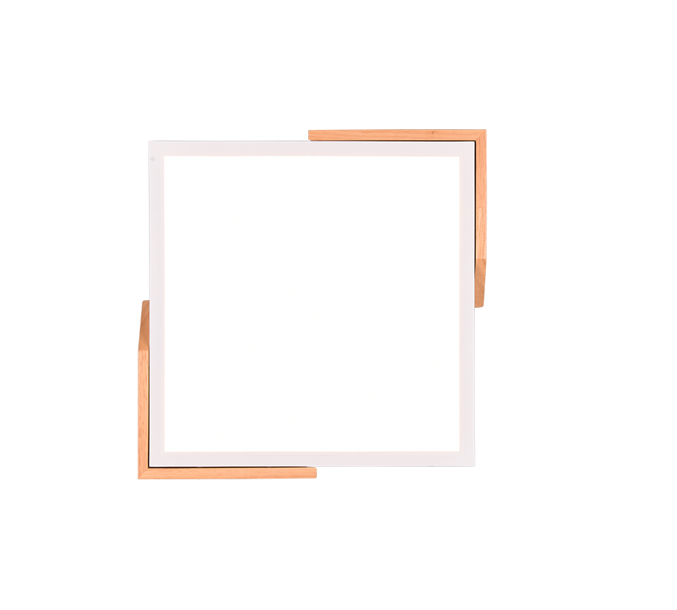 META | Ceiling lamp | White mat | Plastic