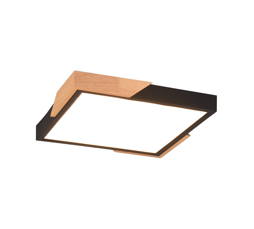 META | Ceiling lamp | Black mat | Plastic