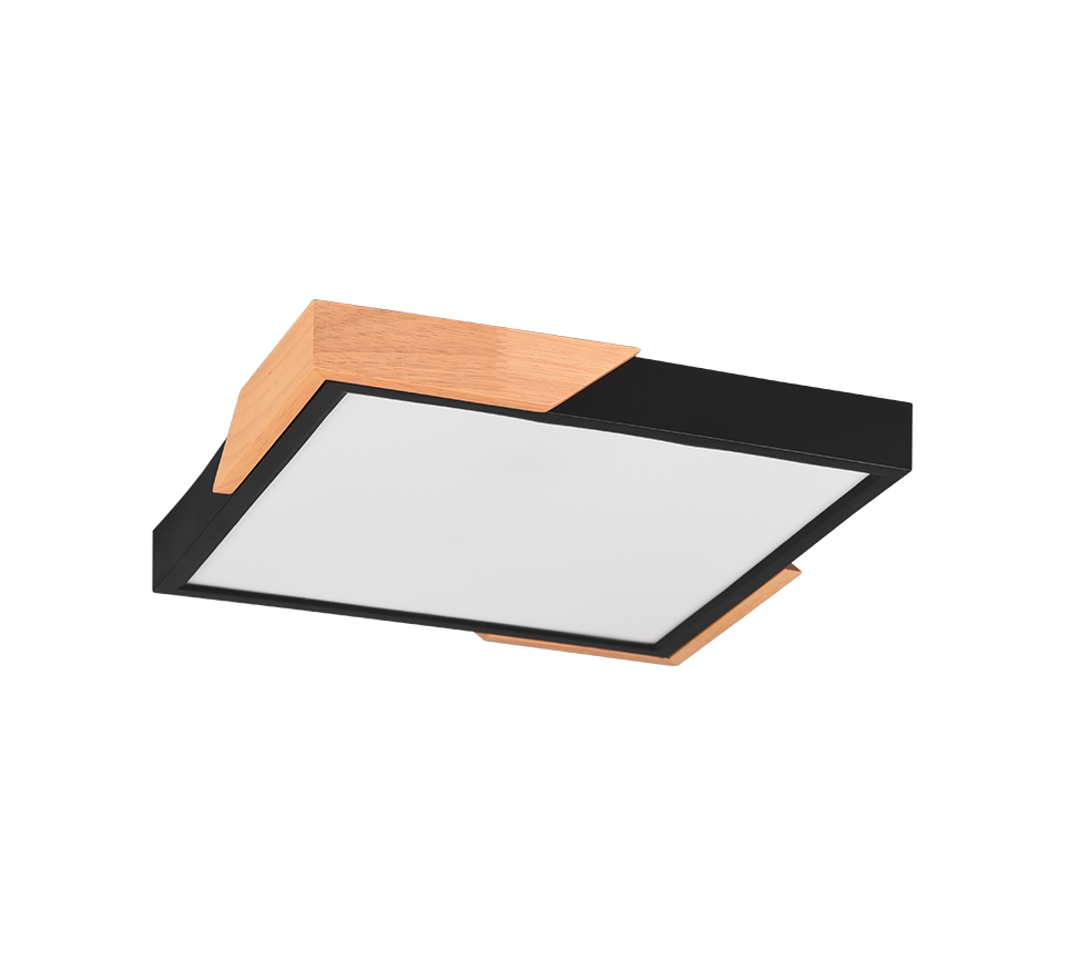 META | Ceiling lamp | Black mat | Plastic