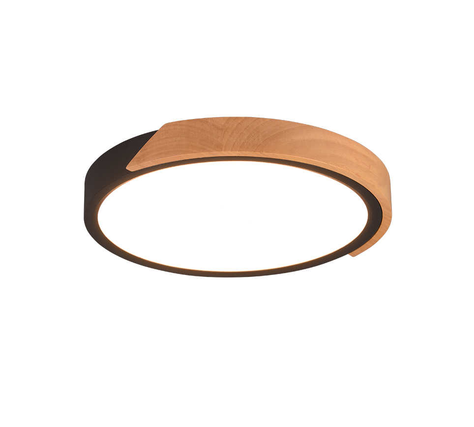 JANO | Ceiling lamp | Black mat | Plastic