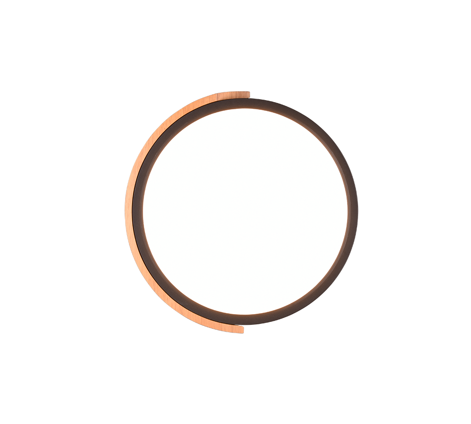 JANO | Ceiling lamp | Black mat | Plastic