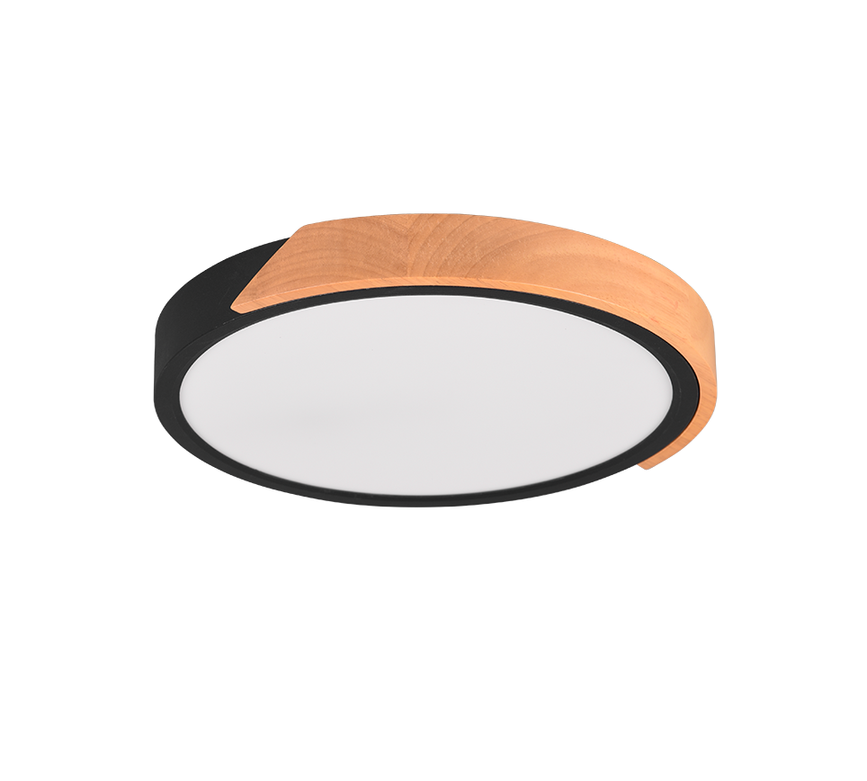 JANO | Ceiling lamp | Black mat | Plastic