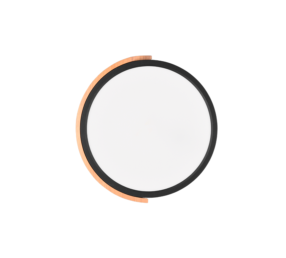 JANO | Ceiling lamp | Black mat | Plastic