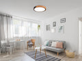 JANO | Ceiling lamp | Black mat | Plastic