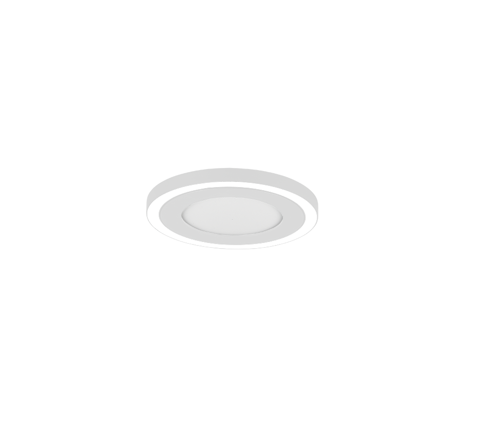 CARUS | Ceiling lamp | White mat | Plastic