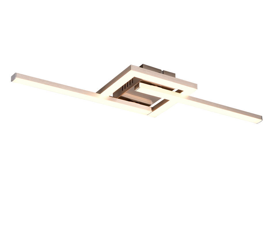 VIALE | Ceiling lamp | Nickel mat | Metal