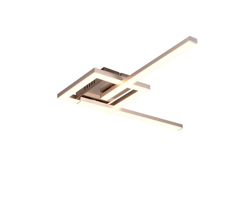 VIALE | Ceiling lamp | Nickel mat | Metal