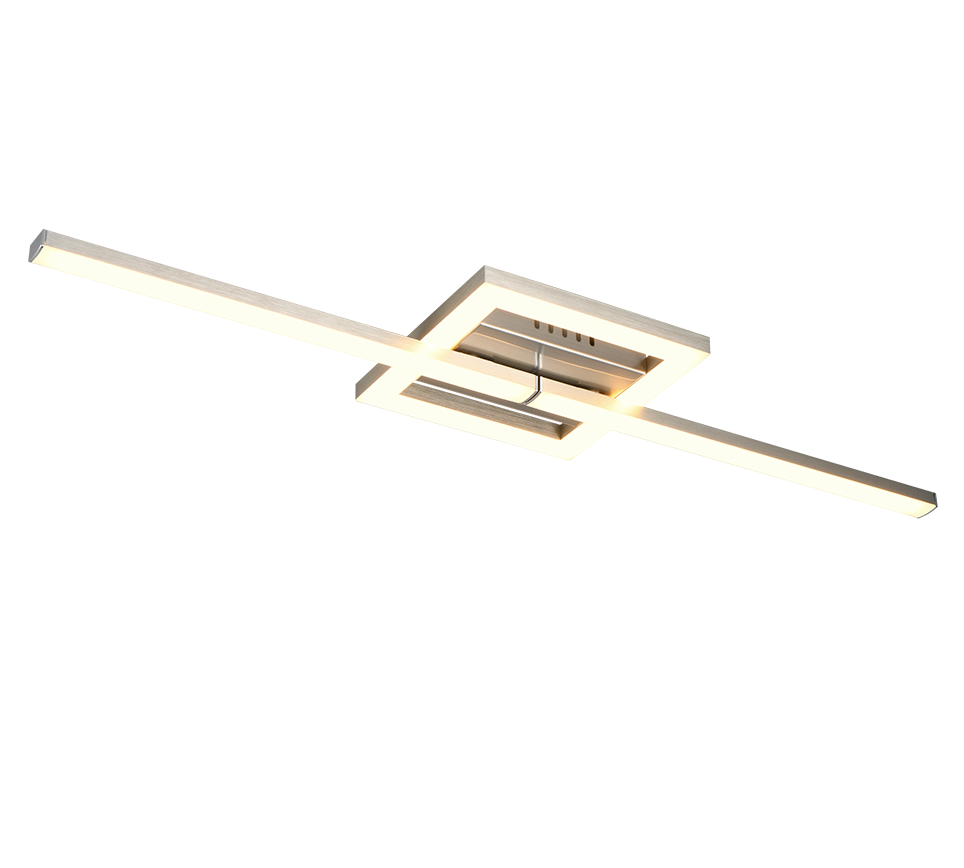 VIALE | Ceiling lamp | Nickel mat | Metal