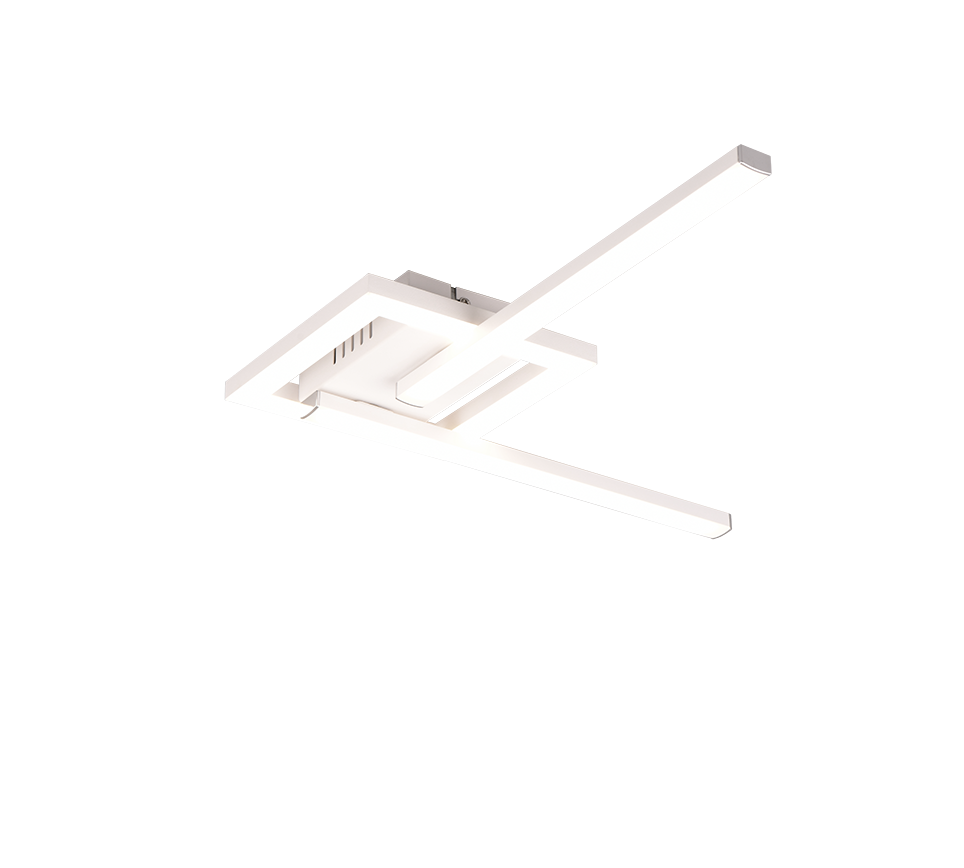 VIALE | Ceiling lamp | White mat | Metal