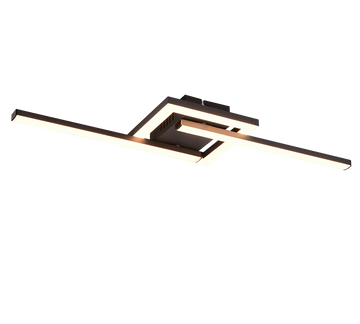 VIALE | Ceiling lamp | Black mat | Metal