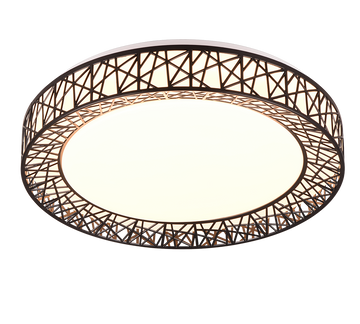 CLUSTER | Ceiling lamp | Black | Plastic