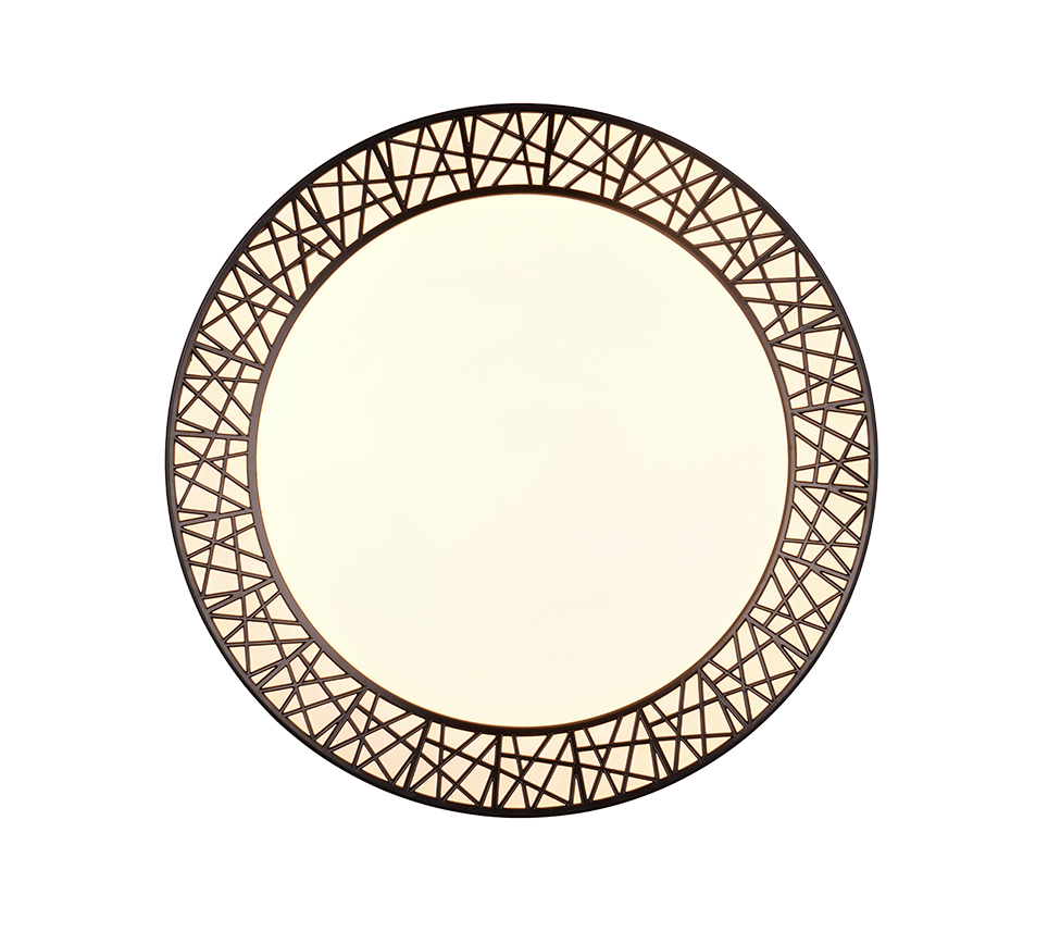 CLUSTER | Ceiling lamp | Black | Plastic