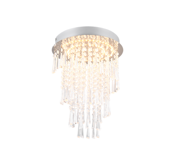 POMP | Ceiling lamp | Chrome | Metal