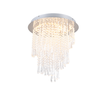 POMP | Ceiling lamp | Chrome | Metal