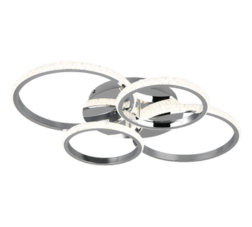 CIRES | Ceiling lamp | Chrome | Metal