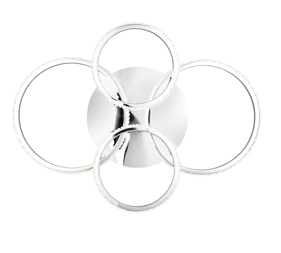 CIRES | Ceiling lamp | Chrome | Metal