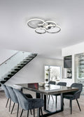 CIRES | Ceiling lamp | Chrome | Metal