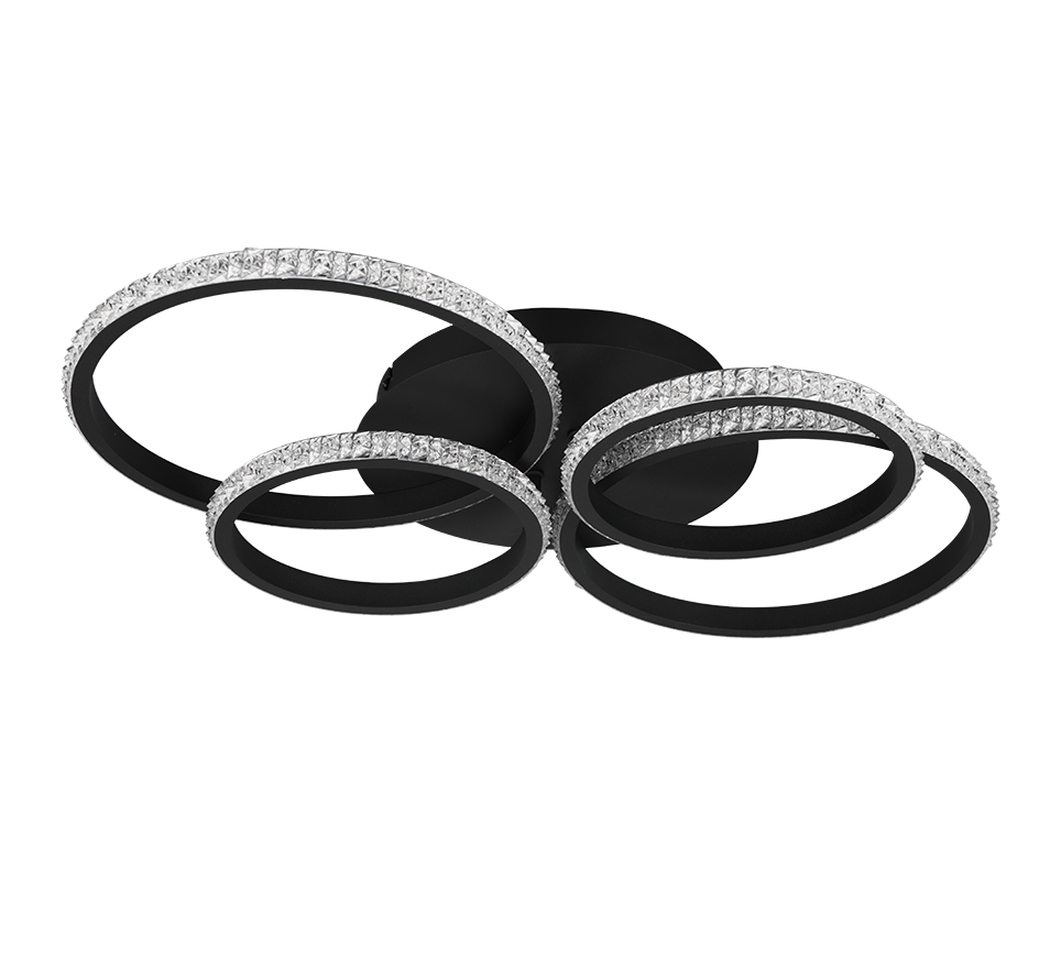 CIRES | Ceiling lamp | Black mat | Metal