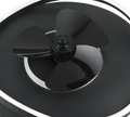 SORTLAND | Ventilator | Black mat | Metal