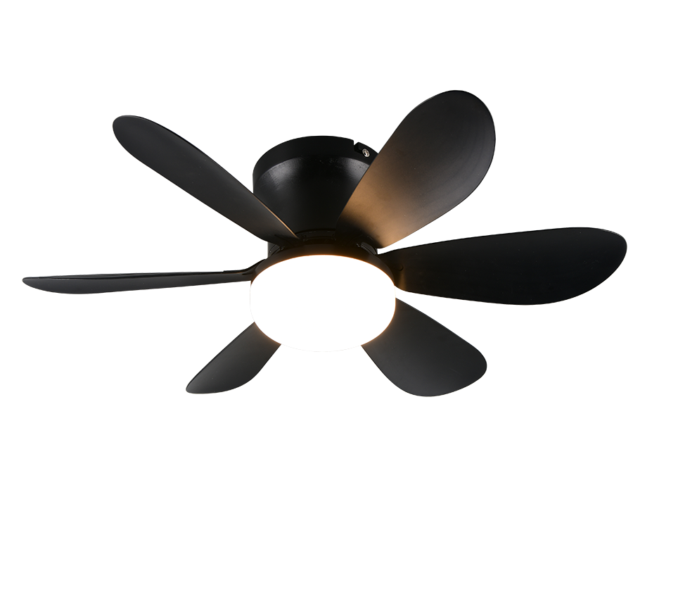LUND | Ventilator | Black mat | Plastic