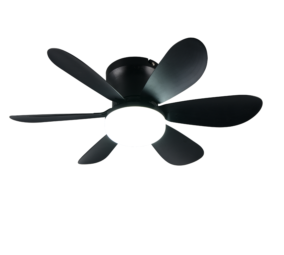 LUND | Ventilator | Black mat | Plastic
