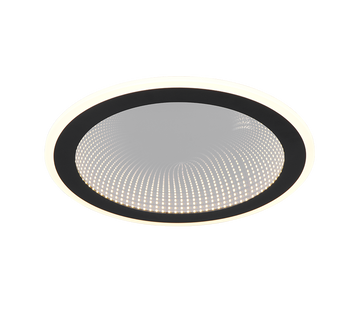 GLACE | Ceiling lamp | Black mat | Metal