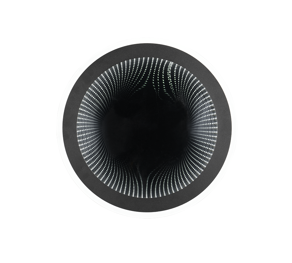 GLACE | Ceiling lamp | Black mat | Metal