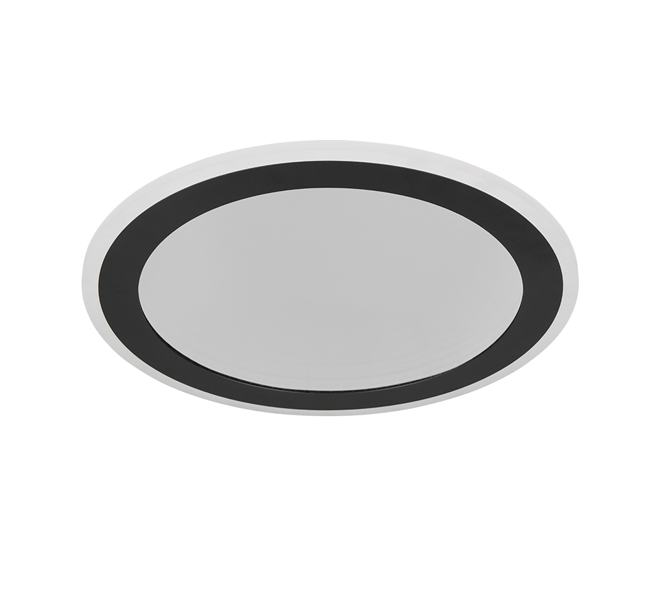 GLACE | Ceiling lamp | Black mat | Metal