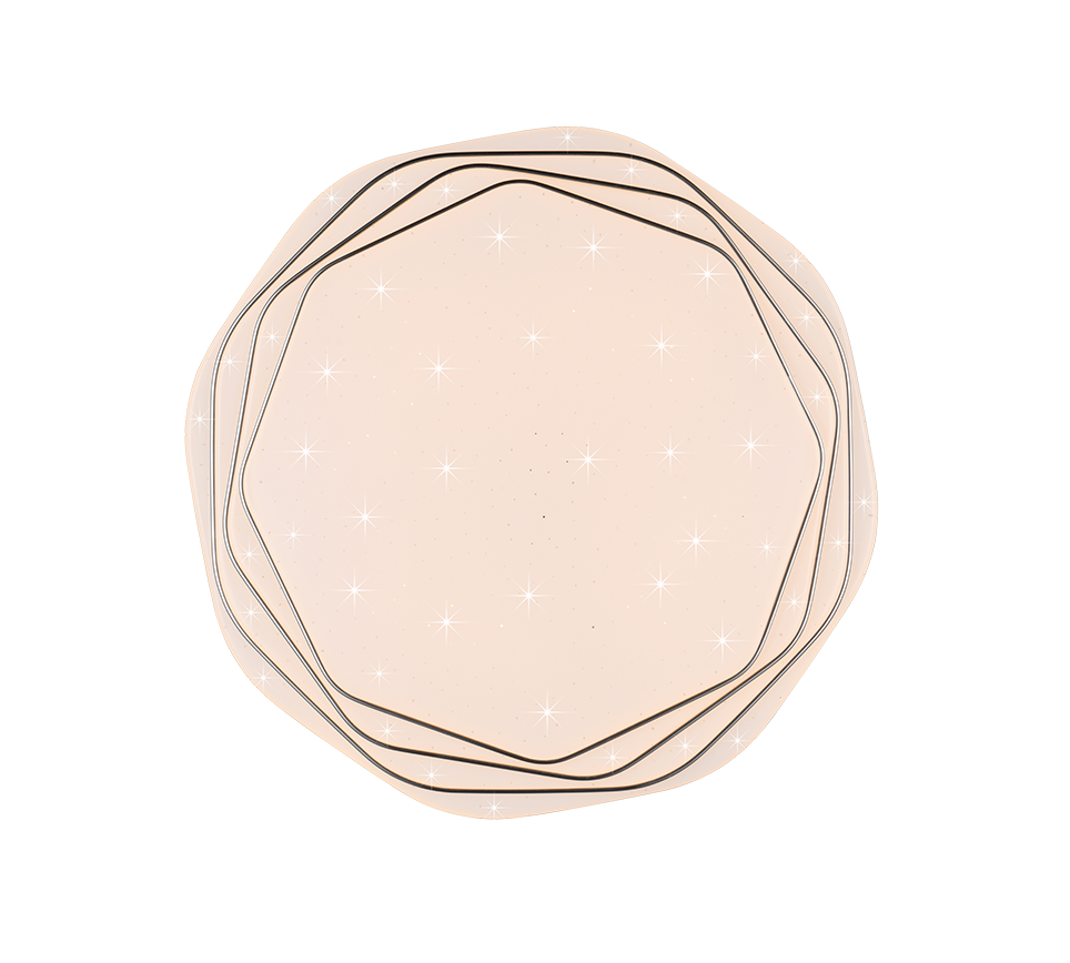 DIZZY | Ceiling lamp | White | Plastic