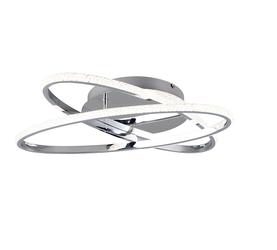 LANE | Ceiling lamp | Chrome | Metal