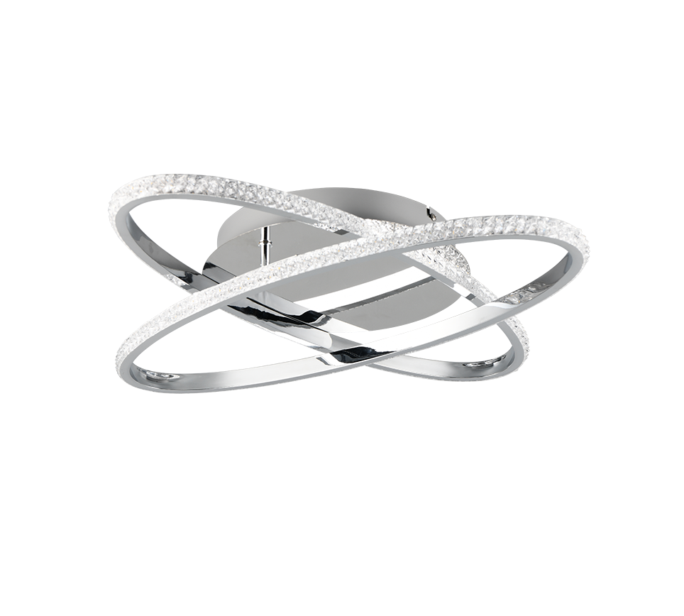 LANE | Ceiling lamp | Chrome | Metal