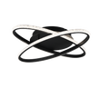 LANE | Ceiling lamp | Black mat | Metal