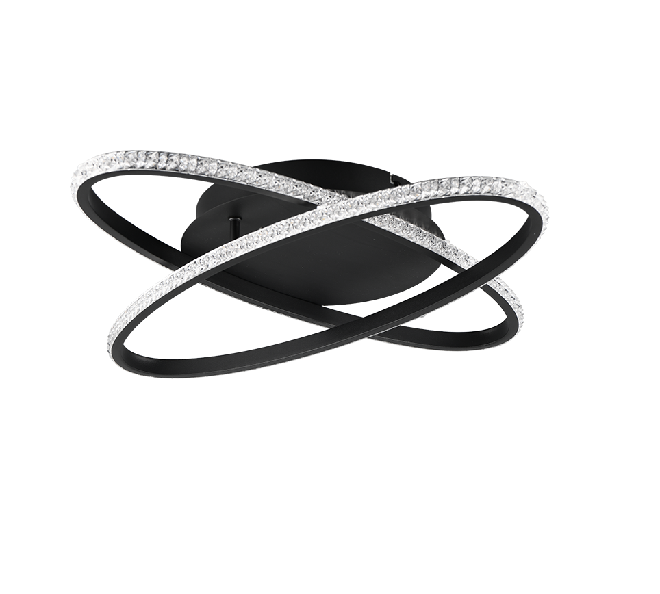 LANE | Ceiling lamp | Black mat | Metal