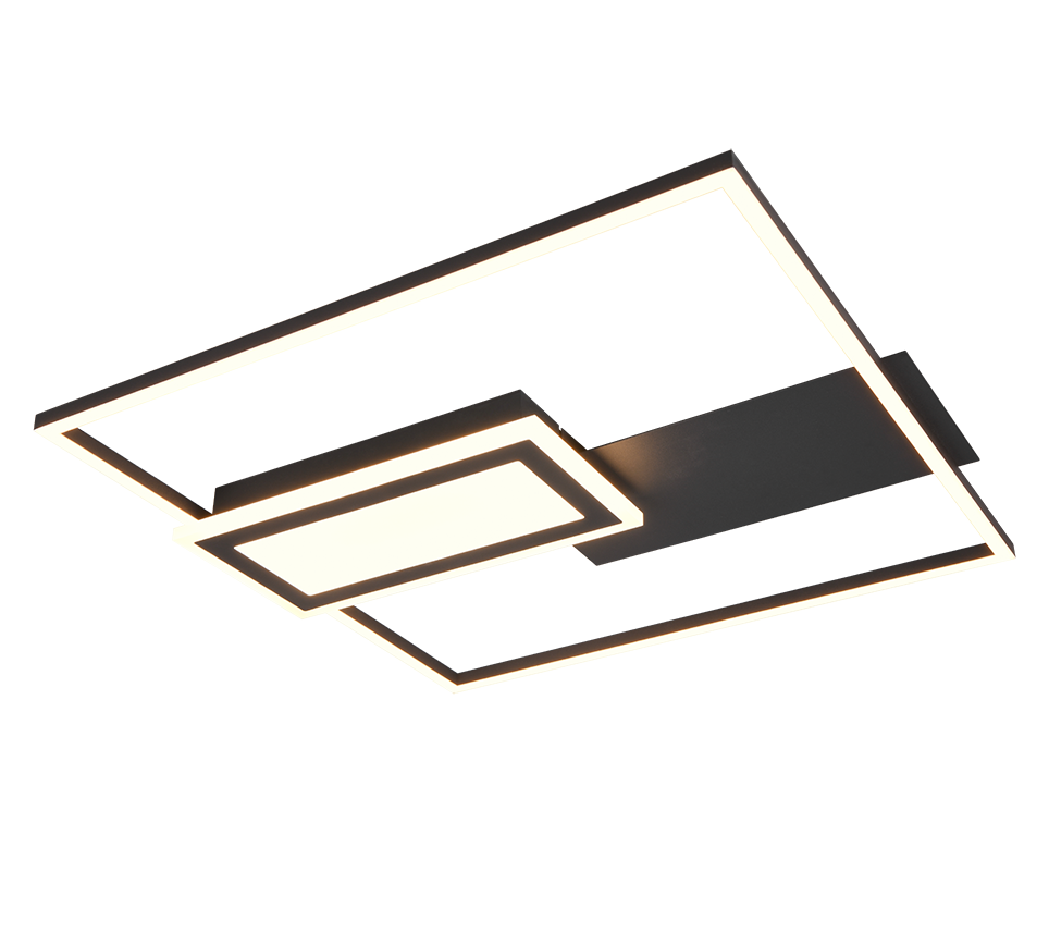 SPIRO | Ceiling lamp | Black mat | Metal