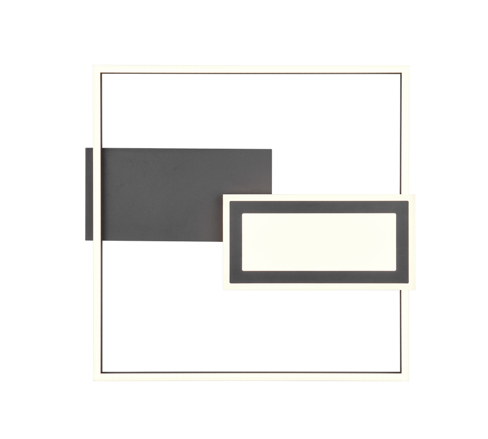 SPIRO | Ceiling lamp | Black mat | Metal