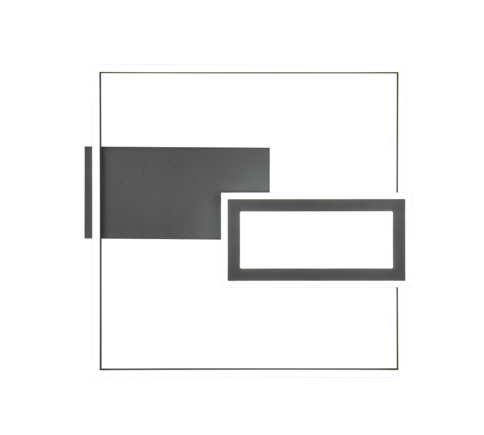 SPIRO | Ceiling lamp | Black mat | Metal