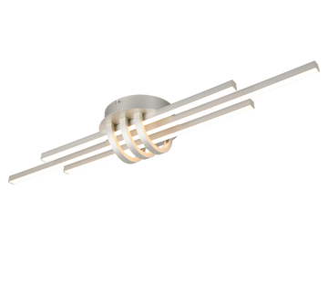 CINTO | Ceiling lamp | Nickel mat | Metal